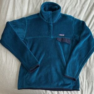 Patagonia Deep Teal Fleece Jacket